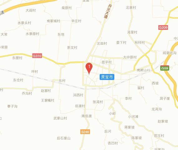 灵宝市最新地图