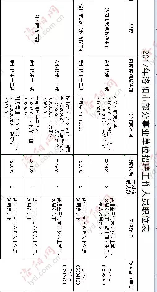 洛阳最新招聘信息工作地点在洛阳